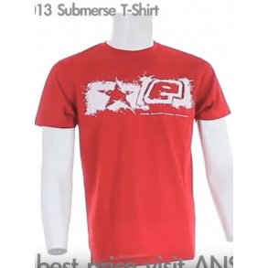 Eclipse Mens Submerse T-shirt (L) Rød