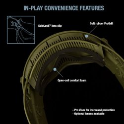 VForce Armour Field maske i sort